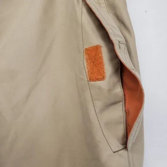 Vintage GAP Paratrooper Cargo Pants Mens S / M Beige Lightweight Relaxed Fit - Picture 6 of 14